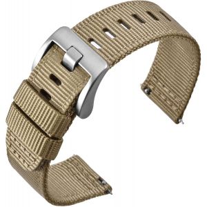 Quick Release Nylon Watch Strap Military Watch Bands For Men 18mm 19mm 20mm 22mm 24mm.[U940] - Neuf