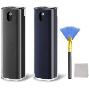 Screen Cleaner - nettoyant pour &eacute;cran - nettoyant pour PC - avec Chiffon en Microfibre - nettoyant pour Moniteu Gris Bleu - Neuf