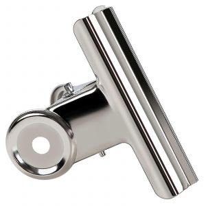 Grands Clips De Charnière, 12 Pack 63mm Bulldog Clips Rond, Clips De Charnière En Métal, Pince À Clip De Liant En Papier Inoxydable, Liant En Métal - Neuf