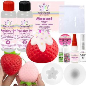 Taba Squishy Kit de Gel Liquide + Moule en Silicone Patte de 7,6 cm + Flocage - Neuf