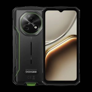 DOOGEE Fire 5 Pro Telephone Portable Incassable 20Go+128Go 6,6"" 13000mAh Smartphone Robuste Android 15 Dural SIM 4G/NFC Vert - Neuf