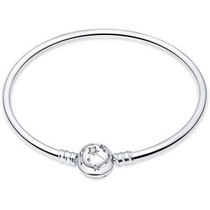Eryi-925 Argent Chaîne Serpent Bracelet Pour Pandora Convient Pour Charms Européens Bracelet Perles Cadeau Pour Les Femmes - Neuf