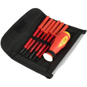 ERYI-Jeu De Tournevis 7Pcs / Set Jeu De Tournevis D'Électricien Jeu De Croix Pour Kit D'Outils De Réparation D'Électricien - Neuf
