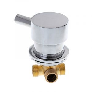 Mitigeur d'eau chaude et froide deux en un, robinet d'eau G1/2"" pour salle de douche, adapté à la salle de douche, offrant une expérience de bain confortable - Neuf