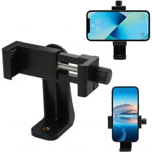 Kal-Lot De 2 Adaptateur Trepied Smartphone, Pour Smartphone Pour Trépied, Perche À Selfie Et Monopode, Compatible Avec Smartphone Huawei Oneplus Xiaomi Oppo - Neuf