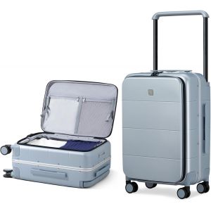 Lbgwp60-Bagages À Main De 50,8 Cm Et Bagages De Soute De 61 Cm Avec Roues Pivotantes, Extérieur Rigide, En Polycarbonate, Avec Roulettes Et Poignée Large - Neuf