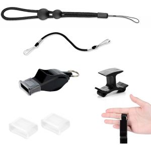 Sept-Harra Home - Lot De 6 Sifflets D'arbitre - Sifflet Pour Cours De Sport - Pour Arbitre, Professeur De Sport, Entraîneur De Chien - Accessoire D'entraînement De Football - Neuf