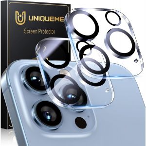 pour iPhone 13 Pro/13 Pro Max Protection de Camera - 2 Pi&iquest;&iquest;ces Ultra HD 9H Protection Objectif pour iPhone 13 Pro/13 Pro Max, r&iquest;&iquest;sistant aux Rayures, Stable et Fiable - Neuf