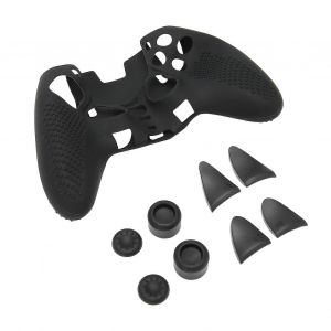 &Eacute;tui En Silicone Pour Manette De Jeu &Eacute;tui De Protection Antid&eacute;rapant Souple Avec Couvercle De Poign&eacute;e &Agrave; 8 Pouces Pour Ps5 Elite - Neuf