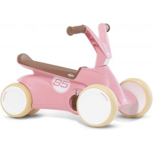 KSFAL-Go²-Porteur 2 En 1-Rétro-Rose-Avec Roues-Avec Pédales Rabattables-Jouet Pour Enfant-Convient Pour Les Enfants Âgés De 10 À 30 Mois 24.50.07.00 - Neuf