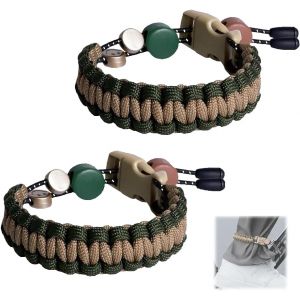 Acdsgd-2 Pi&egrave;ces Serre Pantalon Velo, Clip Pour Cuissard De Cyclisme Avec Taille &Eacute;lastique Et Fermeture &Agrave; Boucle, Ceinture Avec Points R&eacute;fl&eacute;chissants Pour Le Cyclisme, Le Jogging Et La Randonn&eacute;e - Neuf