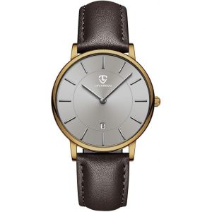 Montres Pour Hommes Ultra Mince Simple Mode D&eacute;contract&eacute;e Analogique Quartz Affichage De La Date Montre-Bracelet &Eacute;tanche Pour Hommes.[J158] - Neuf