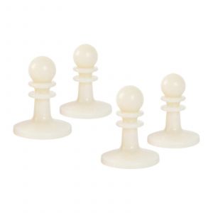 Mât De Tente Bâche Pôle Pointe De Couverture 4pack Ajustement Universel Pour La Plupart Des Poteaux De La Tente De Randonnée Gear - Neuf