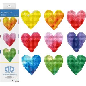 Eryi-Kit De Peinture Au Diamant, Arc-En-Ciel D'amour[6375] - Neuf