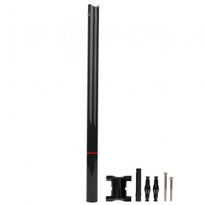 Tige De Selle De Velo Pliable En Fibre De Carbone 33,9 X 580 Mm Sp8 412, Accessoire De Cyclisme, Noir Brillant - Neuf