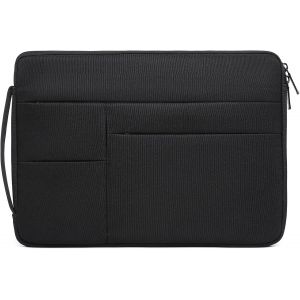 KALANKA-15 Pouces Housse Ordinateur Portable avec Stand pour MacBook Air 15 M4 A3241 M3 A3114 M2 A2941 2025-2023, MacBook Pro 15, 15"" Surface Laptop 7/6/5/4/3, avec Petit Sac, Noir - Neuf