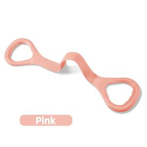 Ore-Bande Élastique D'entraînement Pour Le Yoga Et Le Pilates,Équipement De Thérapie Fongique,Pour Les Bras Et Le Dos,8 Pièces-Bz-Pink- - Neuf