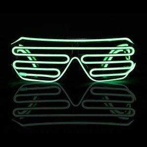 Lunettes lumineuses,lunettes lumineuses cool,lunettes de f&ecirc;te LED lunettes lumineuses,lunettes jouets pour holloween - Neuf