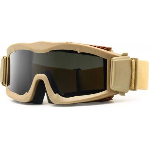 Kalanka-Militaire Alpha Ballistic Goggles Tactique Armée Lunettes De Soleil Airsoft Cs Paintball Lunettes 3 Lens Kit - Neuf