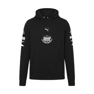 Sweat &Agrave; Capuche Puma Scuderia Ferrari 95e Anniversaire Pour Homme, Noir - Neuf