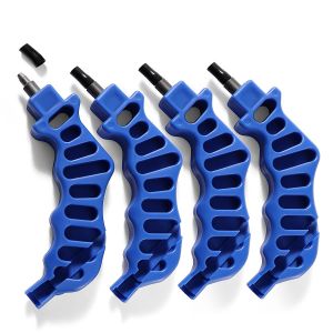 4 Pièces Perforatrice 2 en 1 Tuyau d'irrigation Goutte, 4mm Irrigation Perforatrice, Perforatrice de Tuyau d'irrigation à Goutte, pour Tuyau en Polyéthylène - Neuf