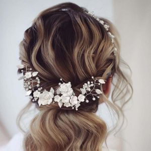 Kal-Accessoires De Cheveux De Mariée, Accessoires De Cheveux De Mariage Pour Femmes, Vignes, Fleurs, Pièces De Cheveux De Mariée, Pièces De Cheveux De Mariée Pour Femmes Et Filles, Mariage, Bal - Neuf