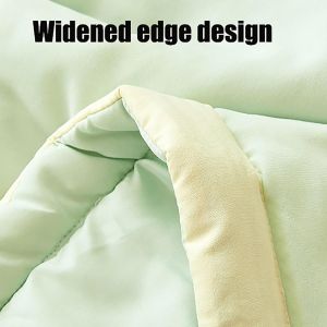 Couette D'&eacute;t&eacute; 100 % Coton, L&eacute;g&egrave;re, Respirante Et Douce, Design Double Face, Id&eacute;ale Pour D&eacute;corer Votre Chambre - Neuf