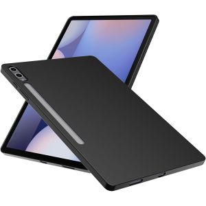 Coque Pour Samsung Galaxy Tab S10 Plus Housse Etui En Mate Tpu Souple Protection En Silicone [Antichoc][Antid&eacute;rapante] [Anti-Empreintes Digitales] Case Pour Samsung Galaxy Tab S10 Plusnoir - Neuf