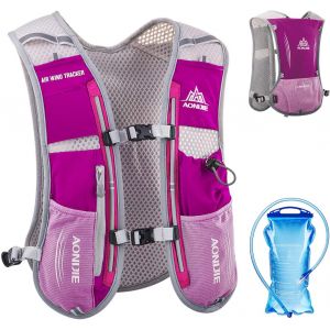 Subzonal-Gilet Trail 5l Sac &Agrave; Dos Hydratation Running Pour Homme Femme Course &Agrave; Pied Marathon Randonn&eacute;e Cyclisme - Neuf