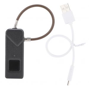 HJLIAN Cadenas intelligent a empreinte digitale, serrure de securite sans cle, pour porte, valise, salle de sport, armoire - Neuf