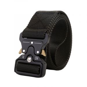 Tactique Ceinture, Style Militaire De Dégagement Rapide Boucle Métal Ceinture, 1.5"" En Nylon Résistant Gréement Ceintures Pour Hommes - Neuf