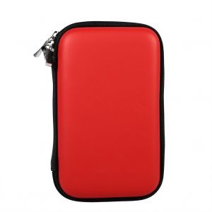 Étui de clé USB Accessoires numériques Câble Sac de rangement pour écouteurs Nouveau (rouge) - Neuf