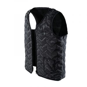 Gilet Chauffant Pour Homme 5 Zones, Taille Réglable, Lavable, Chaud, Hiver - Neuf