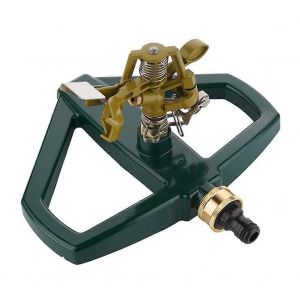 Arroseur &Agrave; Impact Avec La Base Circulaire De Gicleurs Tuyau D'Arrosage Compatible Syst&egrave;me D'Irrigation De Pelouse, Cour Et Jardin - Neuf