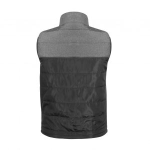Fba Se Specialise Dans Les Gilets Chauffants Usb Smart Dualcontrol, Gilets Chauffants En Coton Pour Hommes, Vestes A Col Montant, Gilets Chauffants Electriques Pour Personnes Agees Et D'age Moyen, Couleurs Assorties (Noir Et Gris) Xxl (Xxl) - Neuf