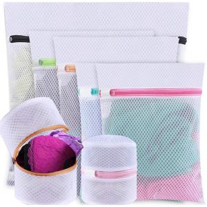 Nid d'abeille Sac à linge pour le Stockage ou le Lave-Pull, Blouse Délicate, et des sous-Vêtements de soutien-gorge, Sac de Voyage Organisation du Rangement - Neuf