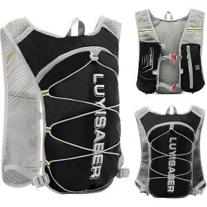 Subzonal-Flintronic 2.5l Sac &Agrave; Dos Hydratation, Sac &Agrave; Dos De Course Ultral&eacute;ger, Sac &Agrave; Dos De V&eacute;lo, Ajustables &Agrave; Taille Sac &Agrave; Dos D'eau Avec Design R&eacute;fl&eacute;chissant Pour Femme Homme Marathon Randonn&eacute;e - Neuf