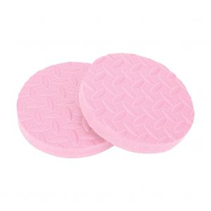 2pcs Yoga Workout Genou Coude Entra&icirc;nement Pad Eva Mousse Coussin Tapis D'exercice (Rose) - Neuf