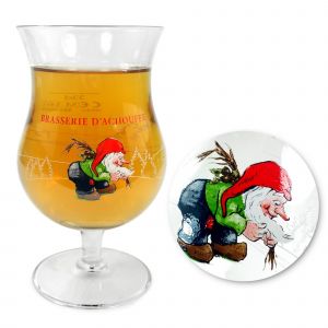 Lot De 1 Verre &Agrave; Bi&egrave;re La Chouffe 33 Cl Officiel, Neuf - Neuf