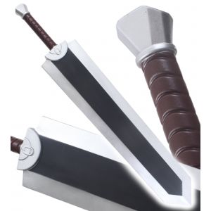 Berserk Ep&eacute;e Dragon Slayer Guts Epee Mousse Epee Latex D&eacute;coration - Neuf