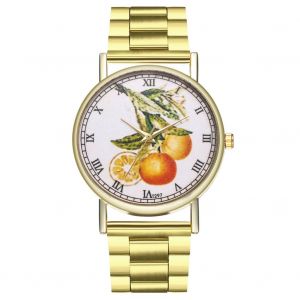 Zhoulianfa Montre A Quartz Pour Couple, Exquise Et Decontractee, Avec Affichage Analogique Et Bracelet En Acier, Cadeau Ideal - Neuf