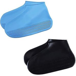 Couvre-Chaussures Élégants Et Imperméables En Silicone ¿ Antidérapants, Réutilisables, Écologiques, Parfaits Pour Les Jours De Pluie Et Les Activités De Plein Air - Neuf