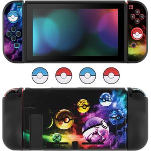 Shiba-Coque Compatible Avec La Switch, Étuis De Protection En Tpu Souple Pour La Switch, Avec 2 Housses Souples Pour Le Joycon Et [1 - Neuf
