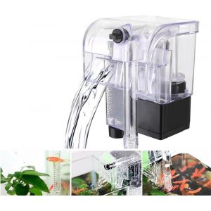 Aquarium Cascade Filtre De Réservoir De Poissons D'aquarium Suspendu Filtre De Réservoir De Poissons Filtre Submersible Pompe À Oxygène - Neuf
