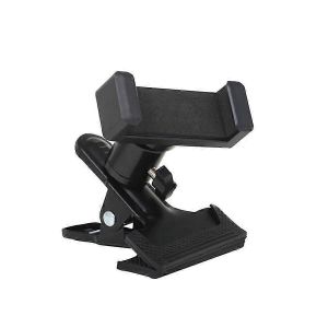 Clip Sup&eacute;rieur De Guitare,Support De T&eacute;l&eacute;phone De Guitare Smartphone,Support De Clip De Pince De T&eacute;l&eacute;phone Portable &Agrave; Rotation 360 Pour Electri - Neuf