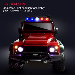1 Jeu De Feux Avant Et Arriere A Led Clignotants Pour Voiture Telecommandee Tr4 1/10 - Neuf