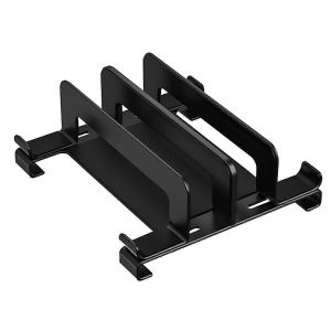 Support de support pour ordinateur portable Dock de bureau vertical r&eacute;glable pour ordinateur portable SpaceSaving 3 en 1 Support d'ordinateur Bl - Neuf