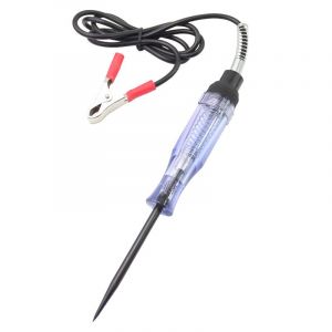 Stylo de test de tension, 1 pièce 6 V 24 V, testeur de circuit électrique, stylo de test de tension électrique, stylo de test électrique automatique, tournevis CC - Neuf