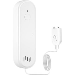 Détecteur D'Eau Wifi,Capteur De Fuite D'Eau Intelligent Pour Tuya Compatible Bluetooth,Alarme Sonore Automatique,Alarme De Faible Niveau D'Eau - Neuf
