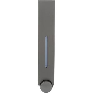 KAL-Distributeur De Shampoing De Douche, Distributeur De Savon De Douche Sans Perçage, Distributeur De Savon Manuel Mural Pour La Maison, Le Bain, La Cuisine, Les Hôtels(Gray 1 Cup) - Neuf